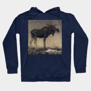 Leap The Elk And Princess Tuvstarr by John Bauer Hoodie